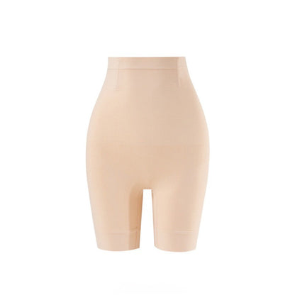 Seamless High Waist Sculpting Mid Thigh Shapewear - Nude - 3XL - image 5