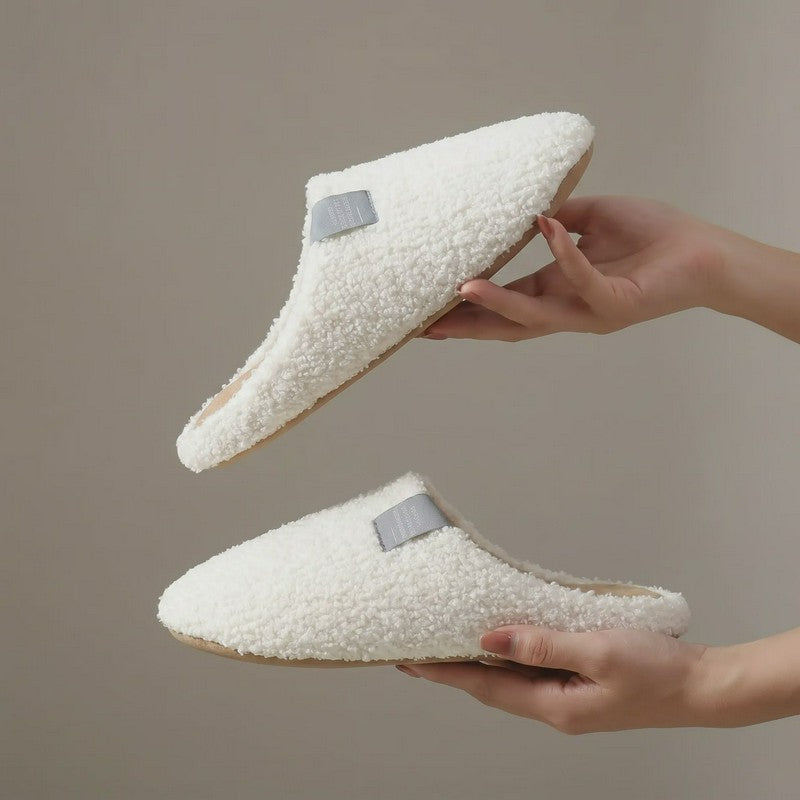 Cozy Solid Color House Slippers - image 3