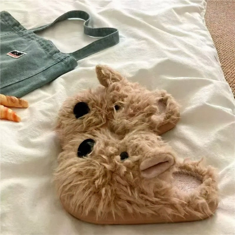 Cozy Puppy Plush House Slippers - image 2