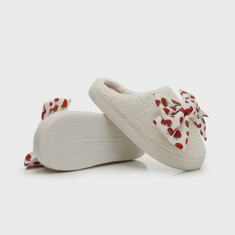 Strawberry Bow Slippers - image 2