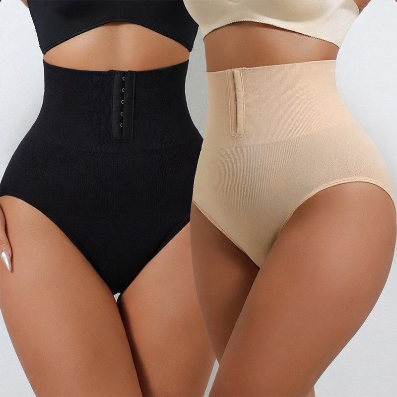 High Waist Hook Front Mid Thigh Shapewear - image 0