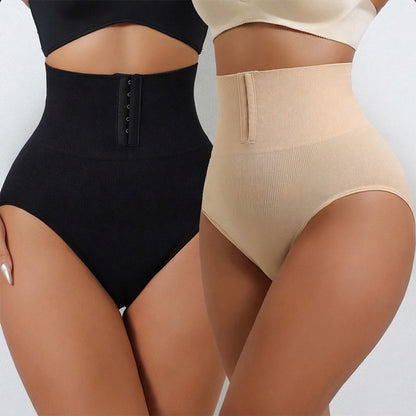 High Waist Hook Front Mid Thigh Shapewear - image 0